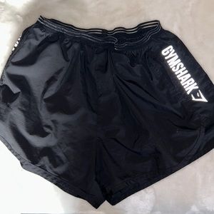 GYMSHARK BLACK REFLECTIVE TRAINING SHORTS